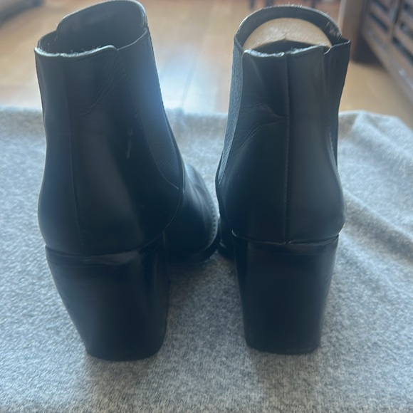 BP - Chelsea Lex Black Leather Bootie Size 7 - Picture 5 of 8